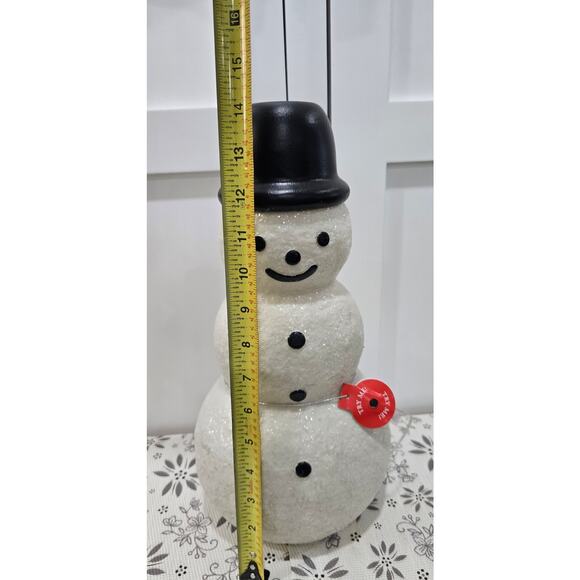 NWT John Derian for Target 14" Lighted Snowman Blow Mold - Picture 3 of 11
